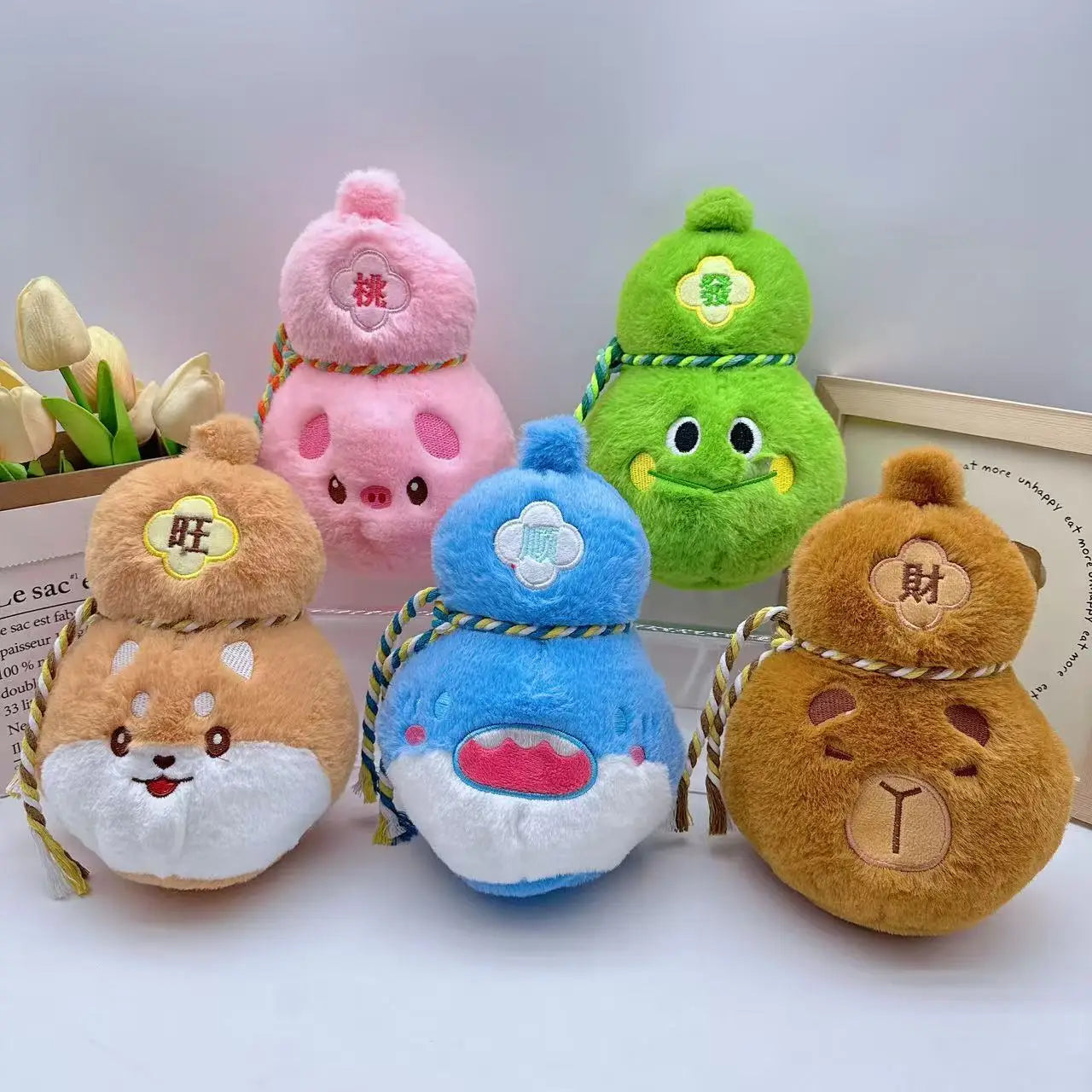 Custom 20CM Super Soft Plush Stuffed Animal Toys PP Cotton Direct Factory From Manufacturer with Mesh Lining for Claw Machine