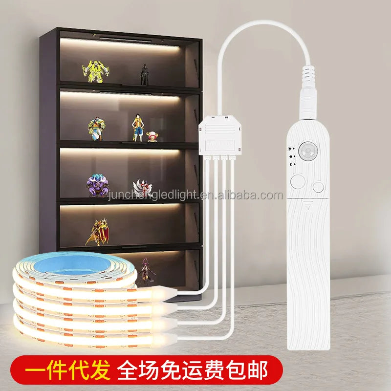 Flexible High-brightness COB Light Strip DC24V 280LED/m Home Improvement Cabinet Home Lighting LED Light
