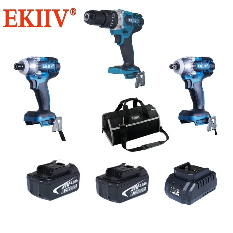 Explosive Models! Wide Range of Applications Home Improvement Set Components Power Tool Combo Kit Cordless Kits