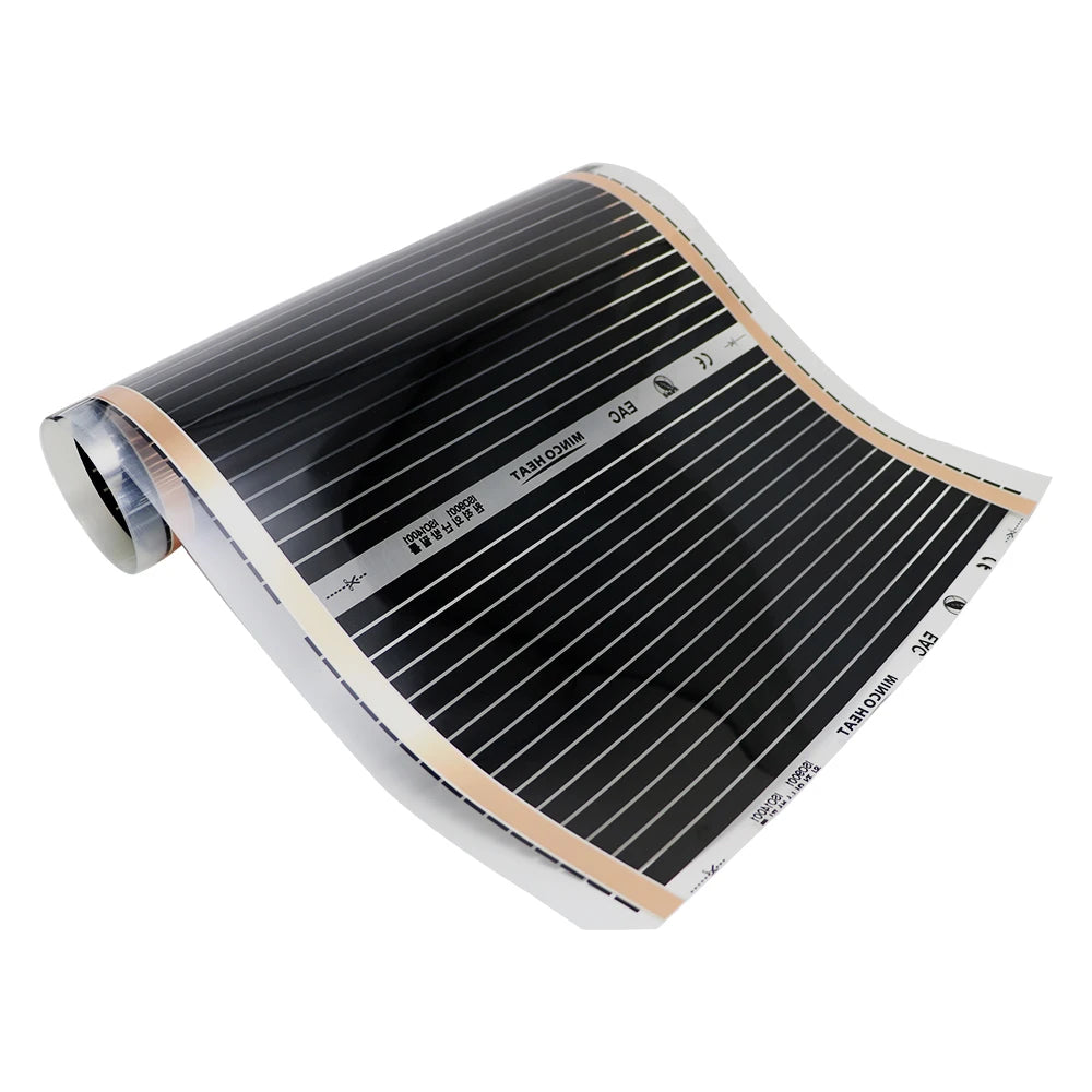 80W/M2  Infrared Film Warm Floor Width 50cm 3M2  Home Improvement Warm 220v Heating  Film Underfloor Heating