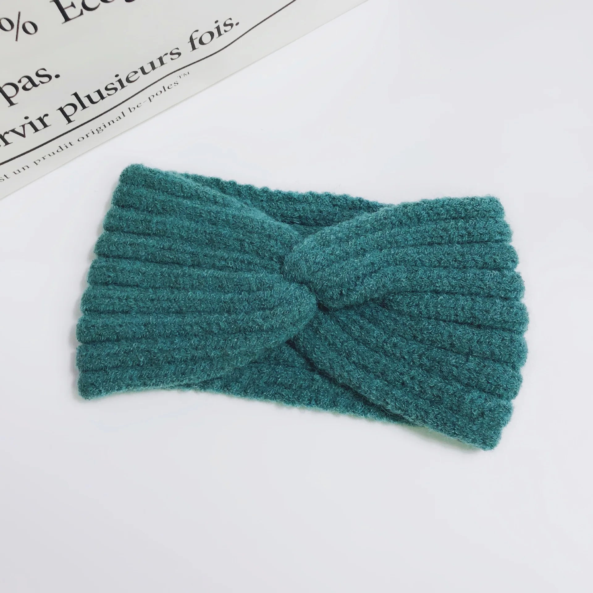 Winter Warm Headband for Women Woolen Knitting Headbands Wool Knitted Elastic Headband Headwear Girls Hair Band Hair Accessories