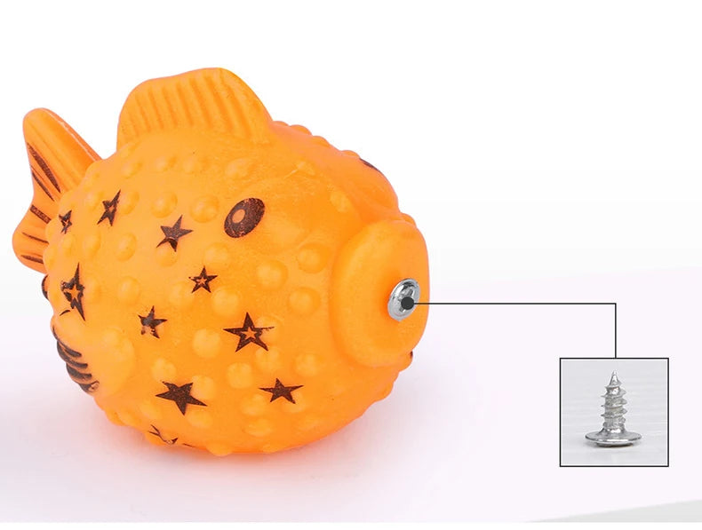 Kids' Fishing Toy Set Play Water Toys for Baby Magnetic Rod and Fish with Inflatable Pool Outdoor Sport Toys for Children