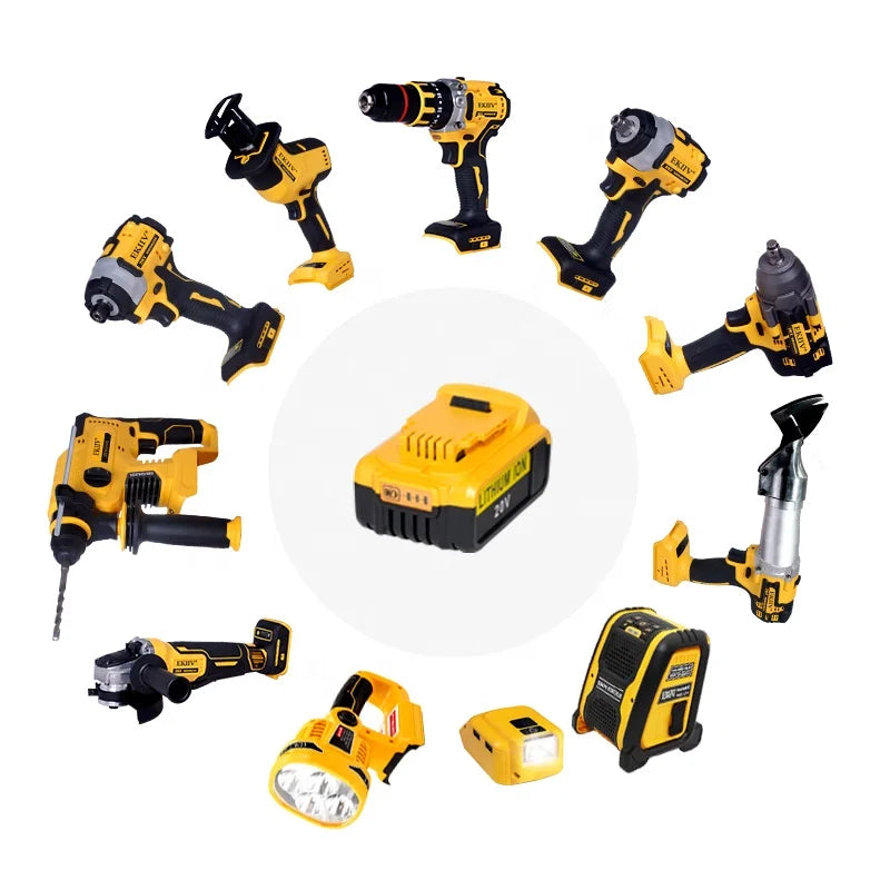 EKIIV a Chinese Wholesaler of Hand-held Brushless Lithium Electric Tools Sells Home Improvement Tool Sets at Low Prices