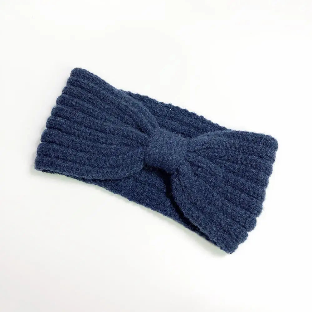 Winter Warm Headband for Women Woolen Knitting Headbands Wool Knitted Elastic Headband Headwear Girls Hair Band Hair Accessories