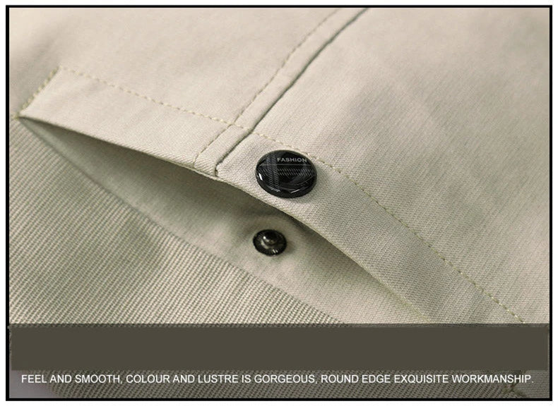 MRMT 2025 Brand Men's Jackets Collar Cotton Washed Overcoat For Male Slim Casual Men Jacket Man Coat Outer Wear Clothing