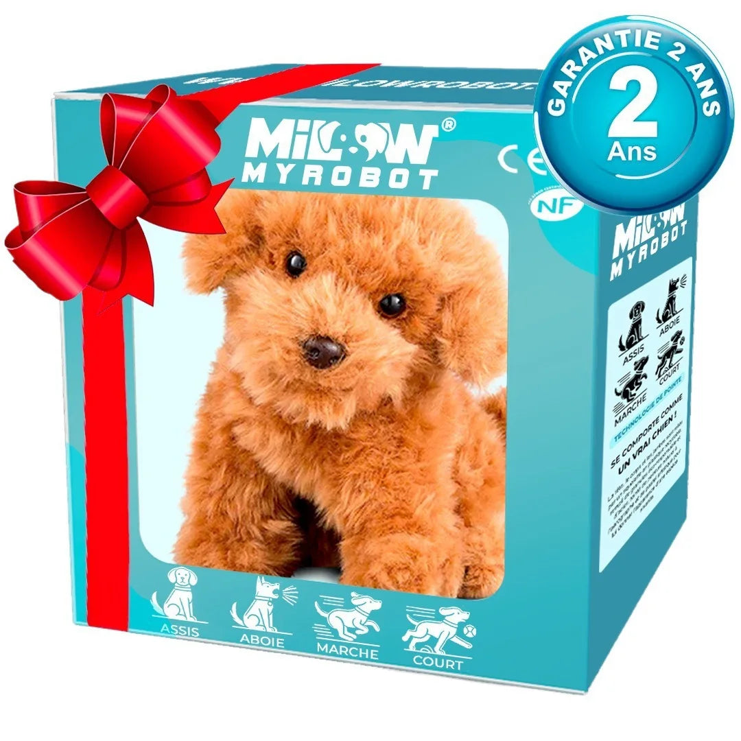 Hot Selling My Realistic Robot Puppy Short Plush Walks Dog Electronic Realistic Robot Dog Plush Toy