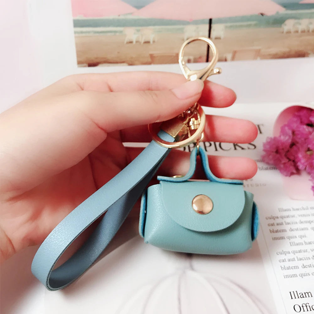 Gifts Women Car Accessories Lovely Creative Bag Keychains Keyring Mini Bag Purse Pendant