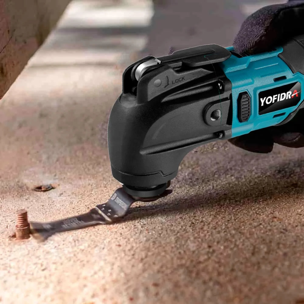 Electric Oscillating Multi-Tools Brushless Variable Speed Renovator DIY Home Improvement Power Tool for Makita 18V Battery