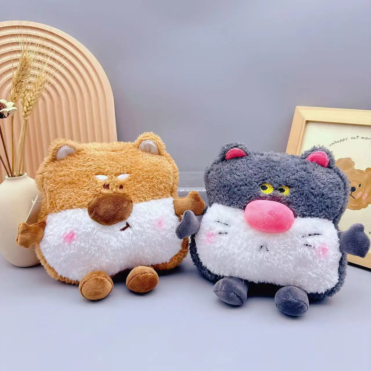 Custom 20CM Super Soft Plush Stuffed Animal Toys PP Cotton Direct Factory From Manufacturer with Mesh Lining for Claw Machine