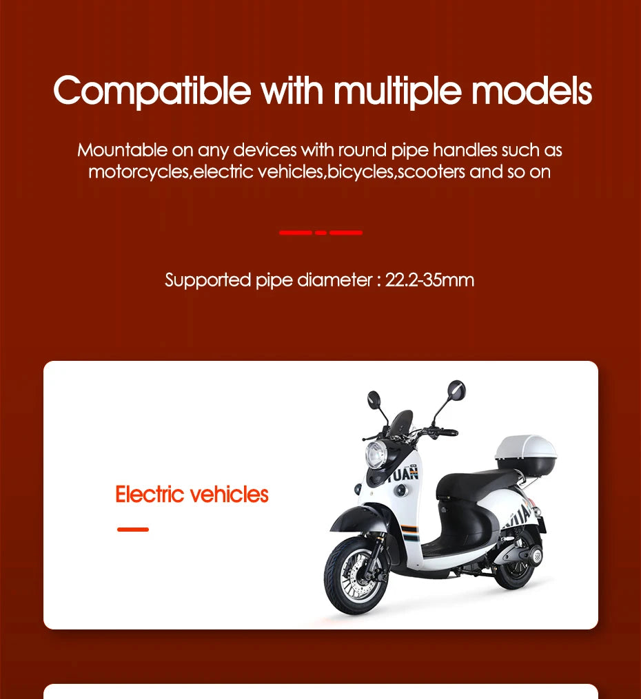 Motorcycles Mobile Phone Holder Electric Moto Bicycle GPS Stand Aluminum Alloy Mount Outdoor Portable for Ducati Yamaha Kawasaki