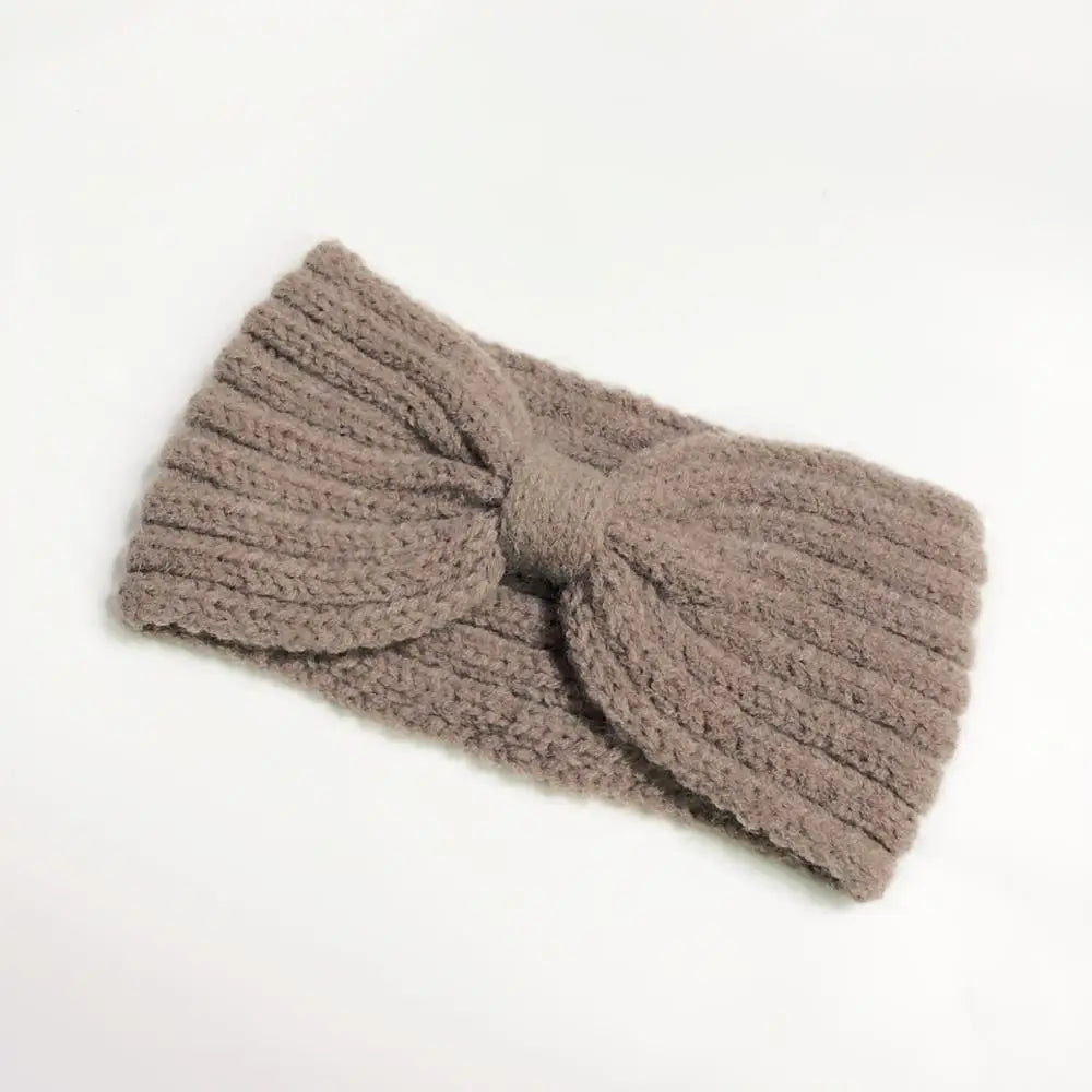 Winter Warm Headband for Women Woolen Knitting Headbands Wool Knitted Elastic Headband Headwear Girls Hair Band Hair Accessories