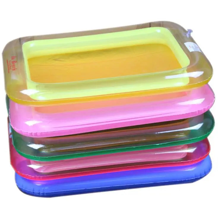 Kids' Fishing Toy Set Play Water Toys for Baby Magnetic Rod and Fish with Inflatable Pool Outdoor Sport Toys for Children