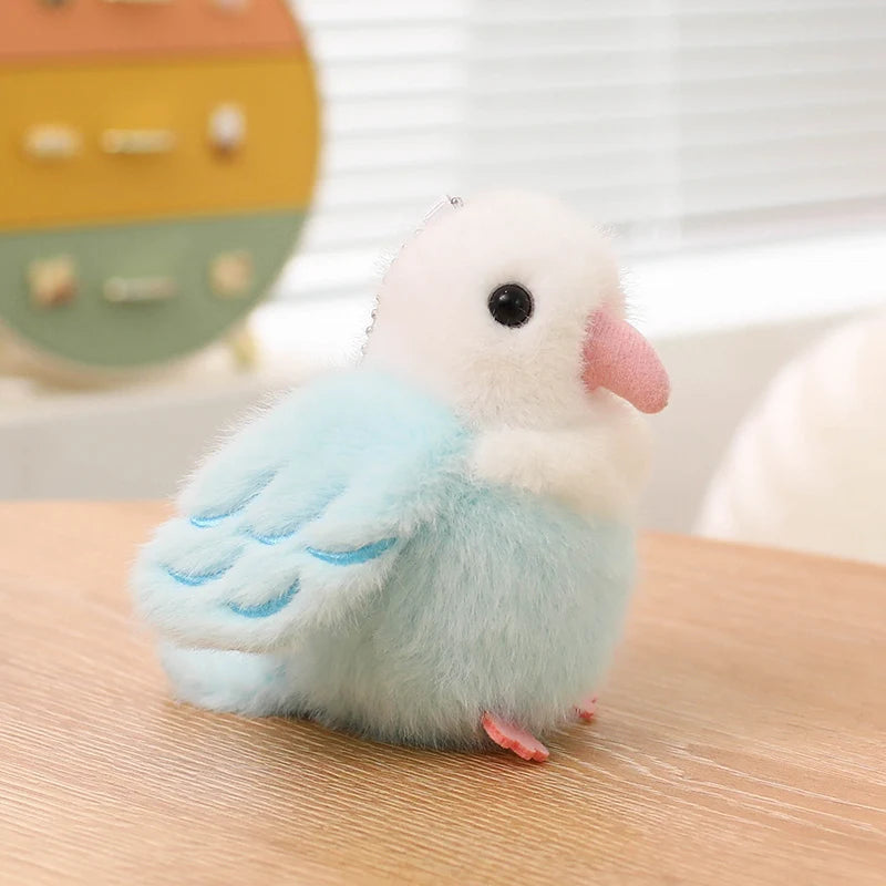 Adorable Mini Plush Bird Toy Soft & Cuddly Birds Plush Keychain for Kids, Collectors & Nature Lovers Perfect Gift Idea