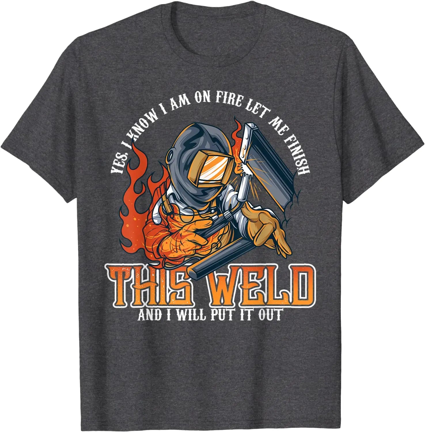 Welder Shirts For Men Funny Welding Tshirts Funny Saying T-Shirt Classic Man Tshirts Simple Style Tops T Shirt Cotton Hip hop