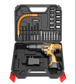 Factory Cordless Hardware Electrical Power Kit Includes Combination Box Drill Machine Set Hand Wrench Other Home Improvement