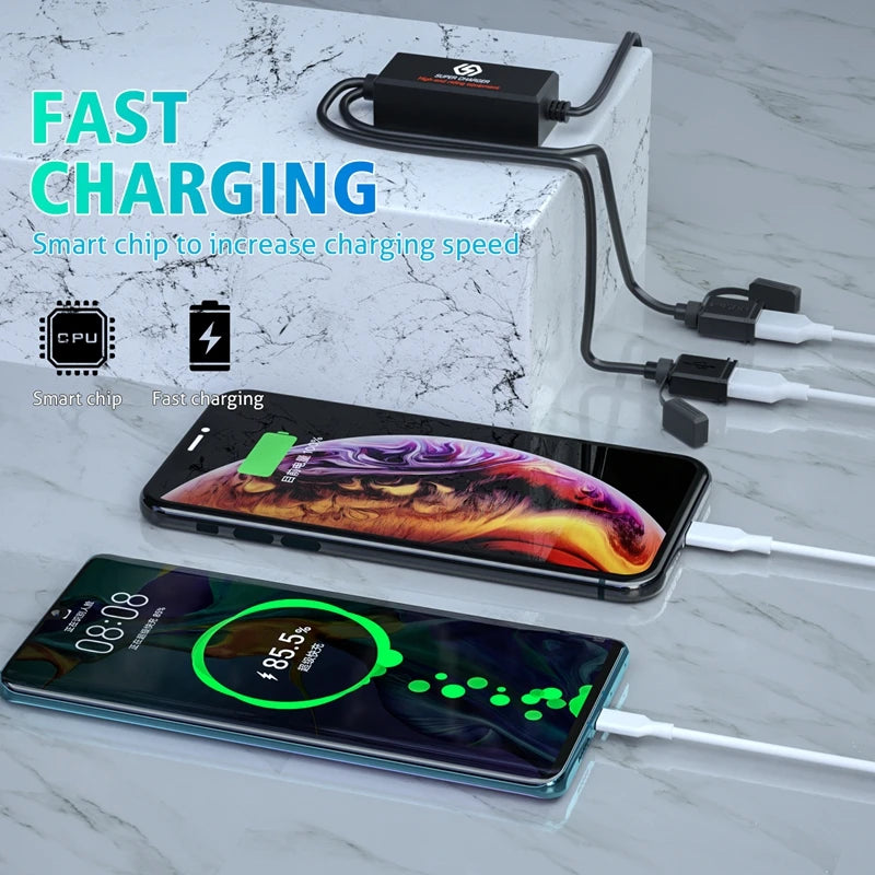 Motorcycle Supplies Dual USB Fast Charging Smart Chip Safety Device Waterproof Mobile Phone Adapter Usb Chargers for Motorbik