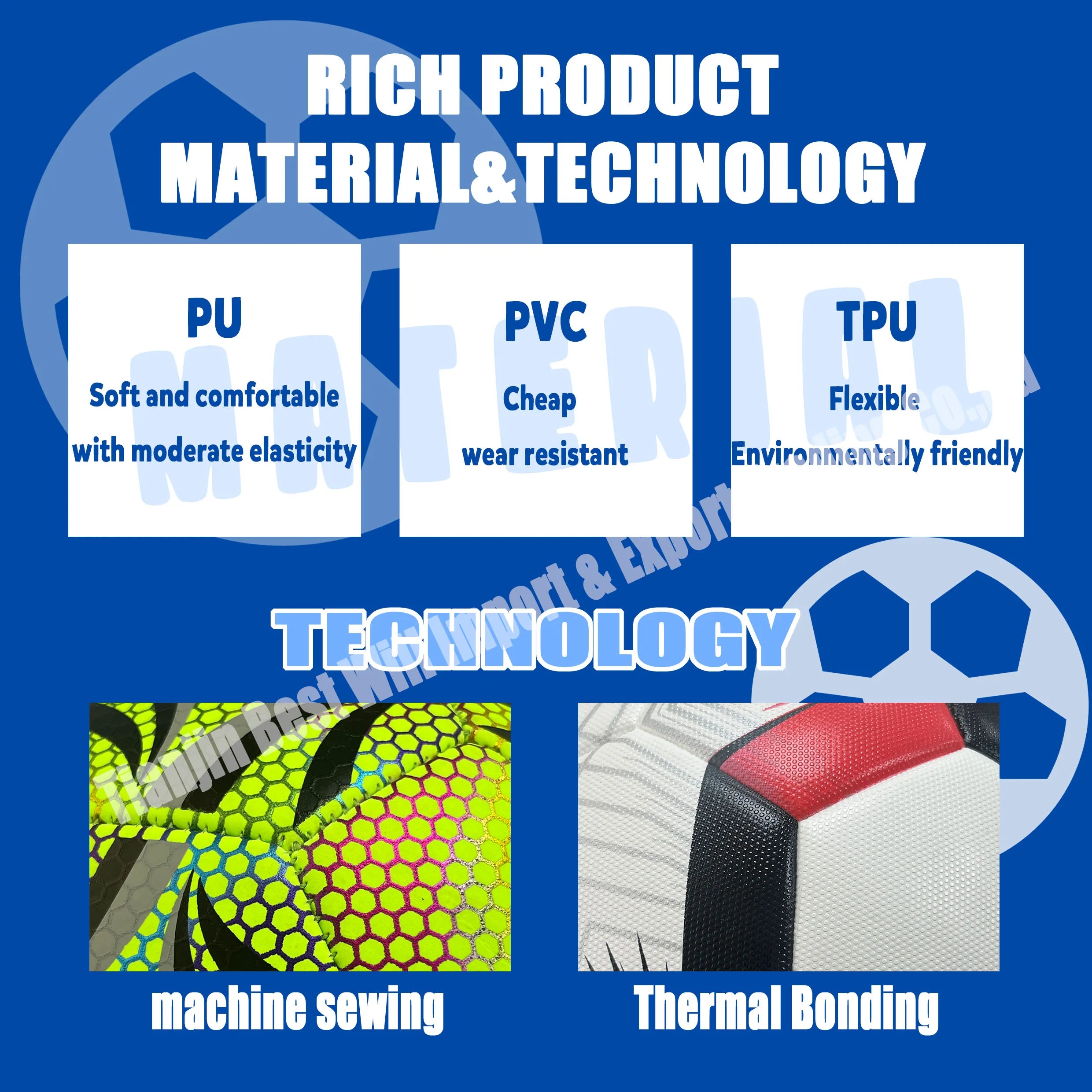 Outdoor Soccer Ball for Football Play and Match Durable Ball for Active Recreation Football Ball Size 5