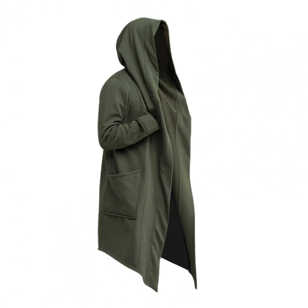 Fashion Hoodie Mens Leisure Cool Long Men Jacket Long Sleeve for Filming Men Jacket Costume Mantle Hoodies Jacket Cloak Coats