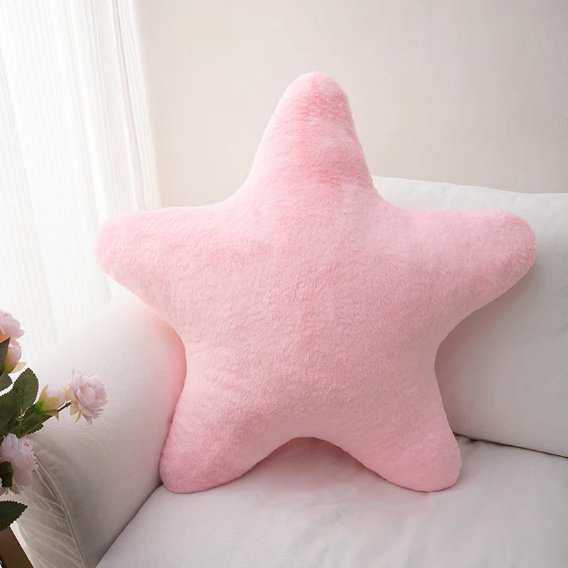 New Arrival Star Pillow Plush Stuffed Star Shaped Pillow Cute Toy for Kids Colorful Star Cushion