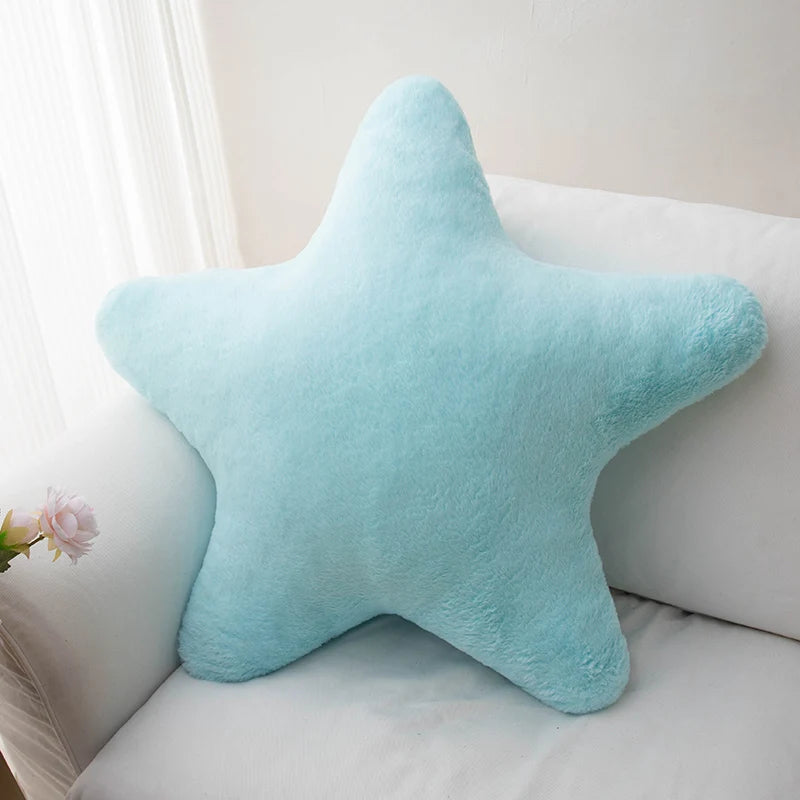 New Arrival Star Pillow Plush Stuffed Star Shaped Pillow Cute Toy for Kids Colorful Star Cushion