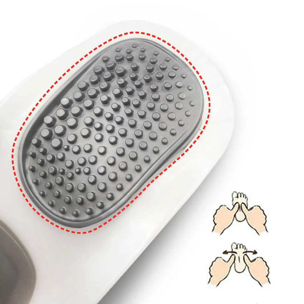 1 Set Orthopedic Shoes Insoles For Feet Foot Massager Sccessories Arch Support Plantar Fasciitis Knee Pads For Work Shoe Sole
