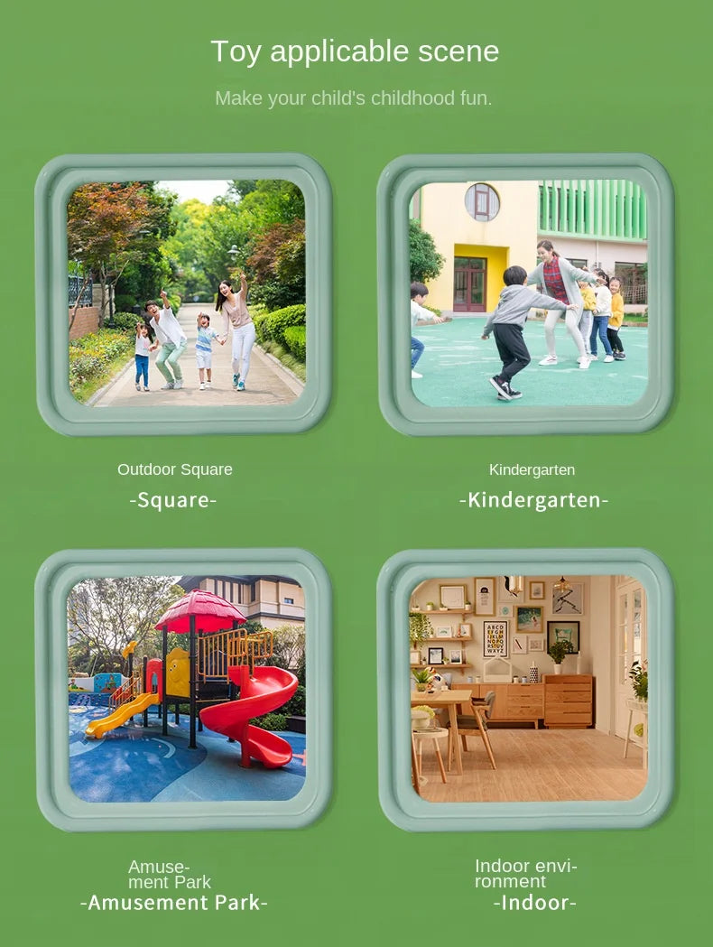 Air Gun Creative Handheld Air Bubble Machine Outdoor Bubble-Blowing Gun Toy for Boys Girls Children New Type Creative Children's