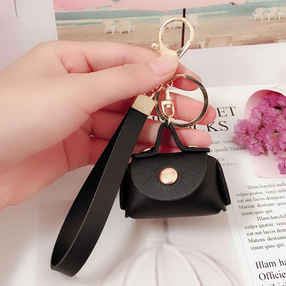 Gifts Women Car Accessories Lovely Creative Bag Keychains Keyring Mini Bag Purse Pendant