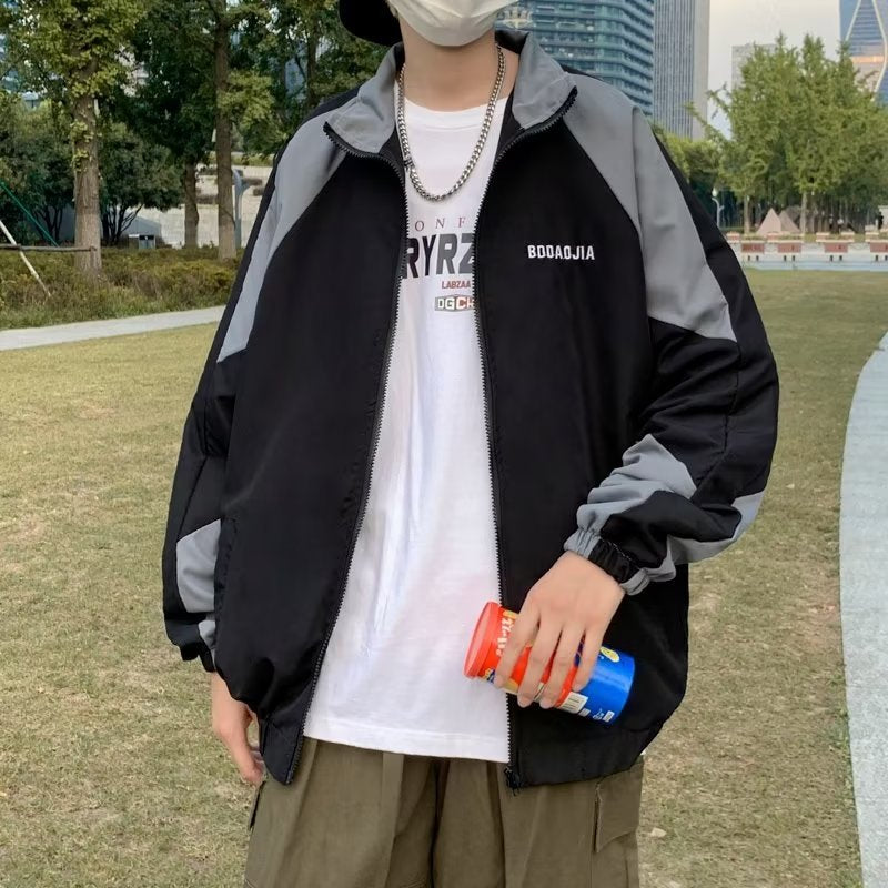 Men Jackets Embroidery Baseball Coats 2024 Spring Autumn Male Casual Streetwear Fashion Outdoor Outwear Loose Men Clothing