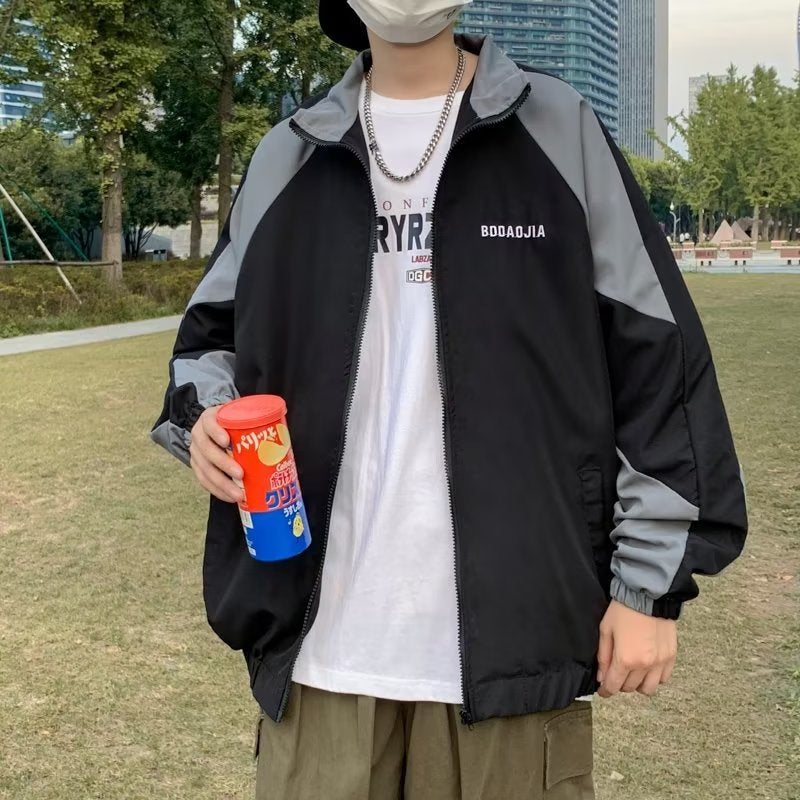 Men Jackets Embroidery Baseball Coats 2024 Spring Autumn Male Casual Streetwear Fashion Outdoor Outwear Loose Men Clothing