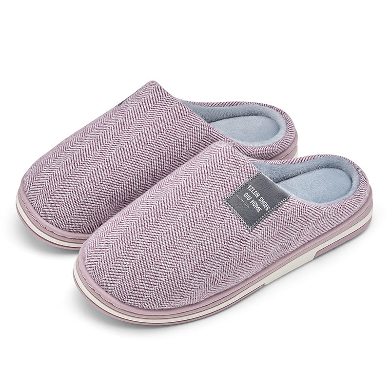 Winter Men's Slippers Warm Cotton Slippers Lightweight Comfortable Casual Shoes Home Indoor Couples Flats Non Slip Soft Slippers