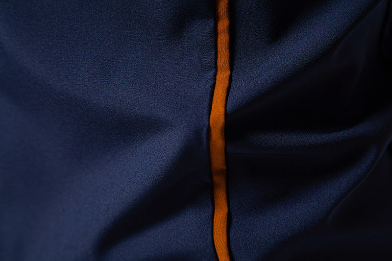 Man Shirts Men Long Sleeve Henry Collar Mens Dress Shirts Casual Male Clothes Chemise Hemd Homme Shirt B51