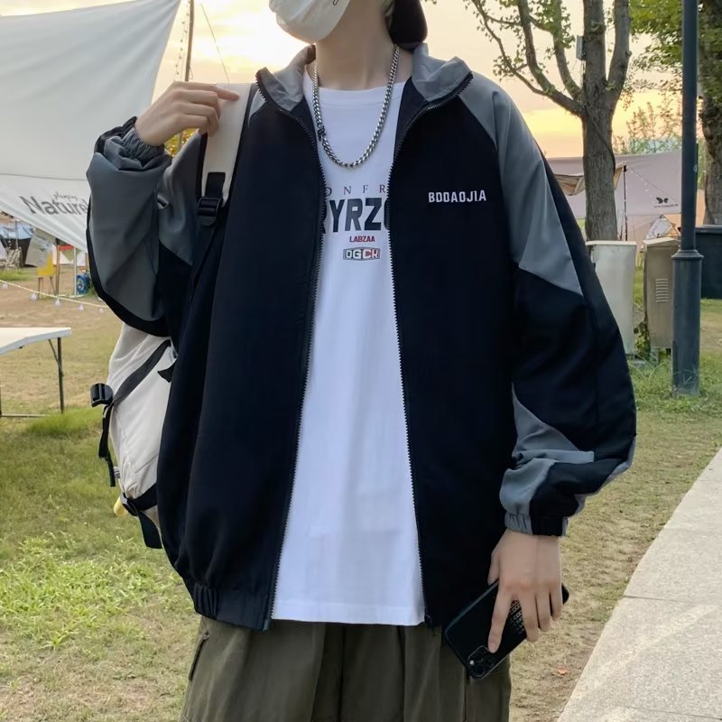 Men Jackets Embroidery Baseball Coats 2024 Spring Autumn Male Casual Streetwear Fashion Outdoor Outwear Loose Men Clothing