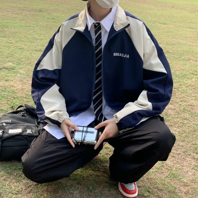 Men Jackets Embroidery Baseball Coats 2024 Spring Autumn Male Casual Streetwear Fashion Outdoor Outwear Loose Men Clothing