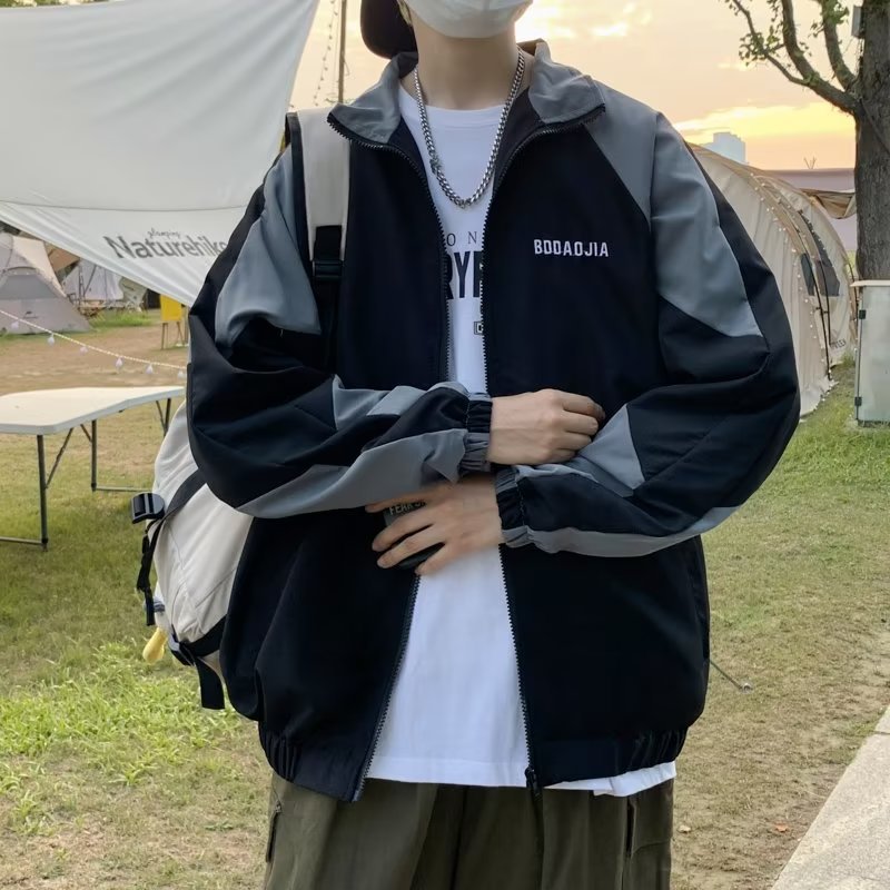 Men Jackets Embroidery Baseball Coats 2024 Spring Autumn Male Casual Streetwear Fashion Outdoor Outwear Loose Men Clothing