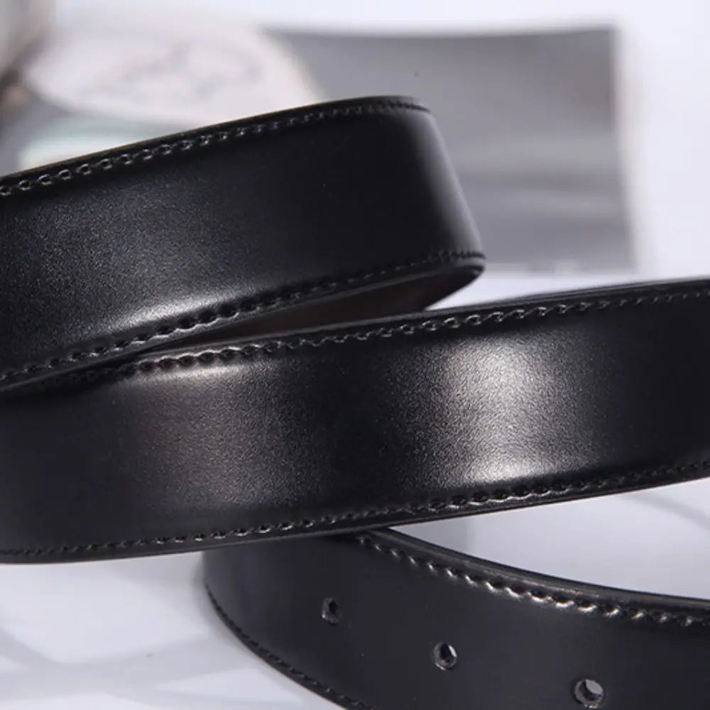 Waist Accessories Double Sided Men Leather Belt Brown Black Retro Designer Belt Fashion Luxury Pin Buckle Belt Mens Accessories