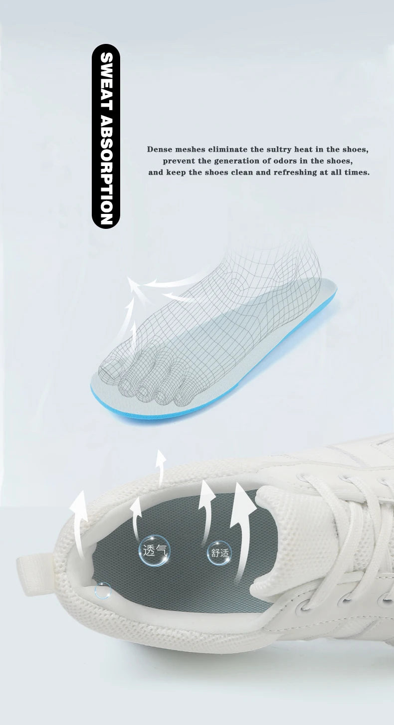 Wide-toed Shoes Men's Fashion Simple Casual Sports Shoes Barefoot Shoes Women's Jogging Shoes Walking Shoes