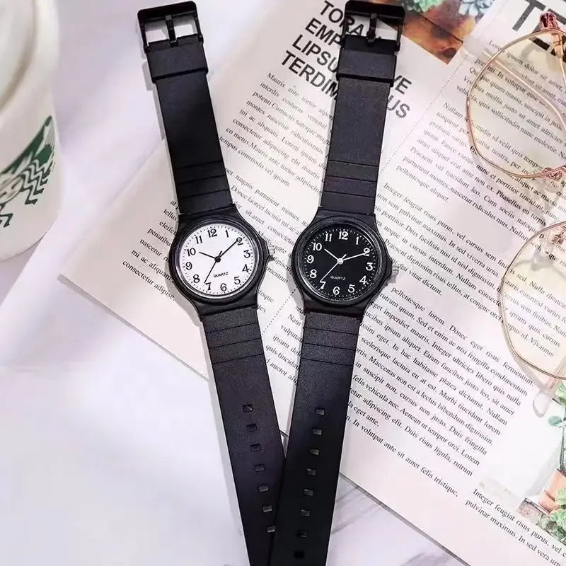 Black Watch For Women Silicone Strap Wristwatch Quartz Watches Women Clock Ladies Watch Gift Reloj Mujer relojes de mujer