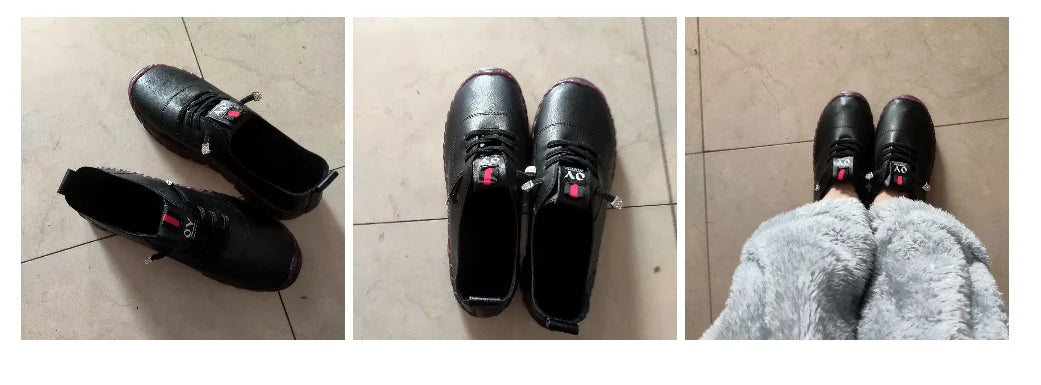 Spring Shockproof Orthopedic Shoes For Women Autumn Lace Up Flats Women's Loafers Ladies Comfort Moccasins Female Driver Shoes