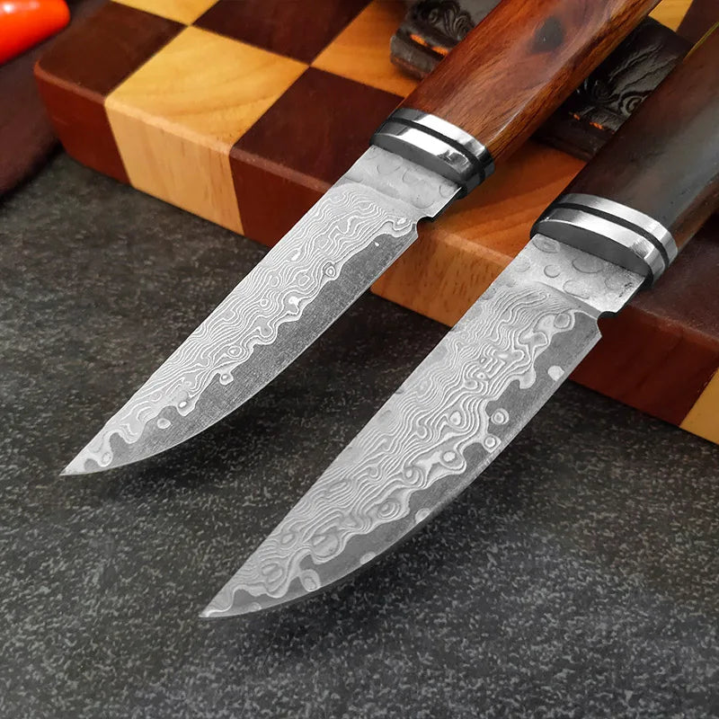 Kitchen Knife Damascus Steel Butcher Boning Knife Meat Cleaver Knife Fruit for Vegetable Fish Cutting Knife Kitchen Accessories
