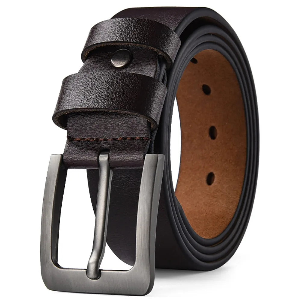 Waist Accessories Retro Men Belt Classic Versatile Leather Belt Durable Waist Belts Daily Wear