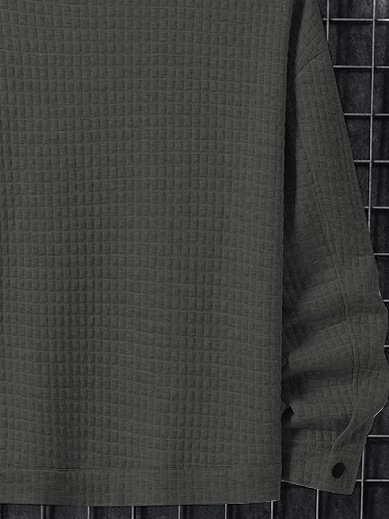 Men's Casual Plaid Jacket Coat Fashionable Outerwear Design Versatile Style Suitable for Leisure & Formal Occasions