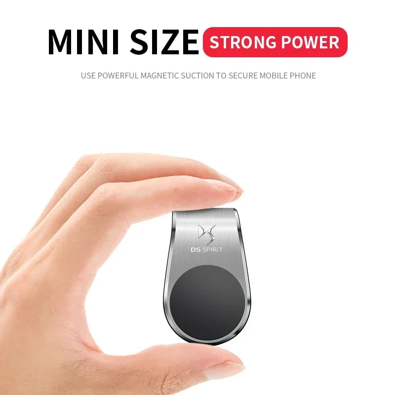 Car Magnetic L-shaped Car Dedicated GPS Phone Holder Emblem For DS SPIRIT DS3 DS4 DS4S DS5 5LS DS6 DS7 WILD RUBIS DIVINEDS
