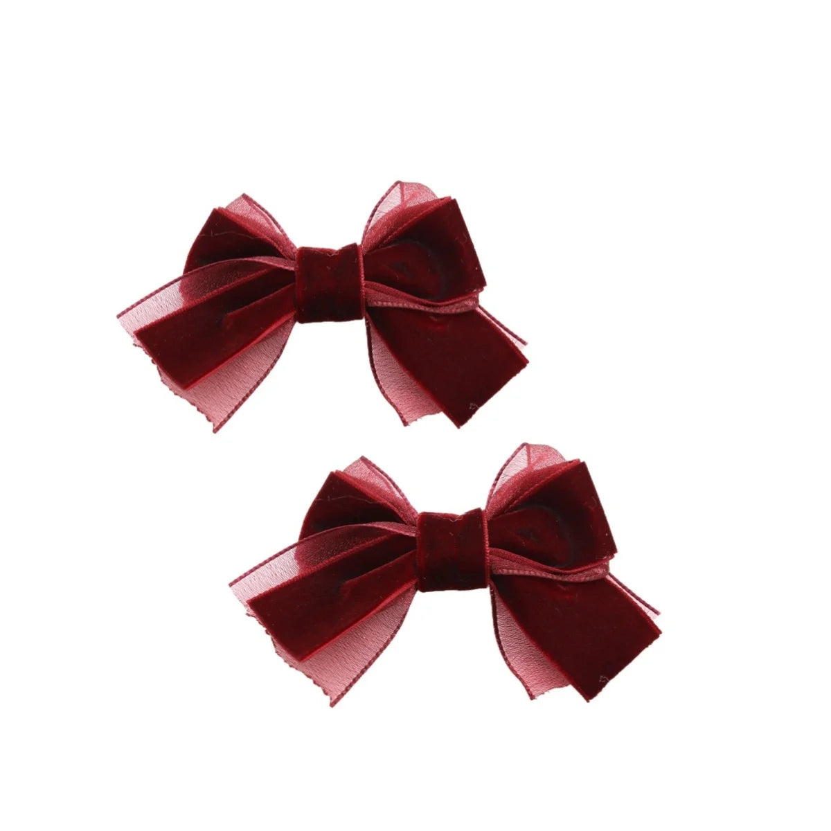 AP New winter Wine Ruby floral bow elegant headband fashion children hairband hair accessories baby clip OEM