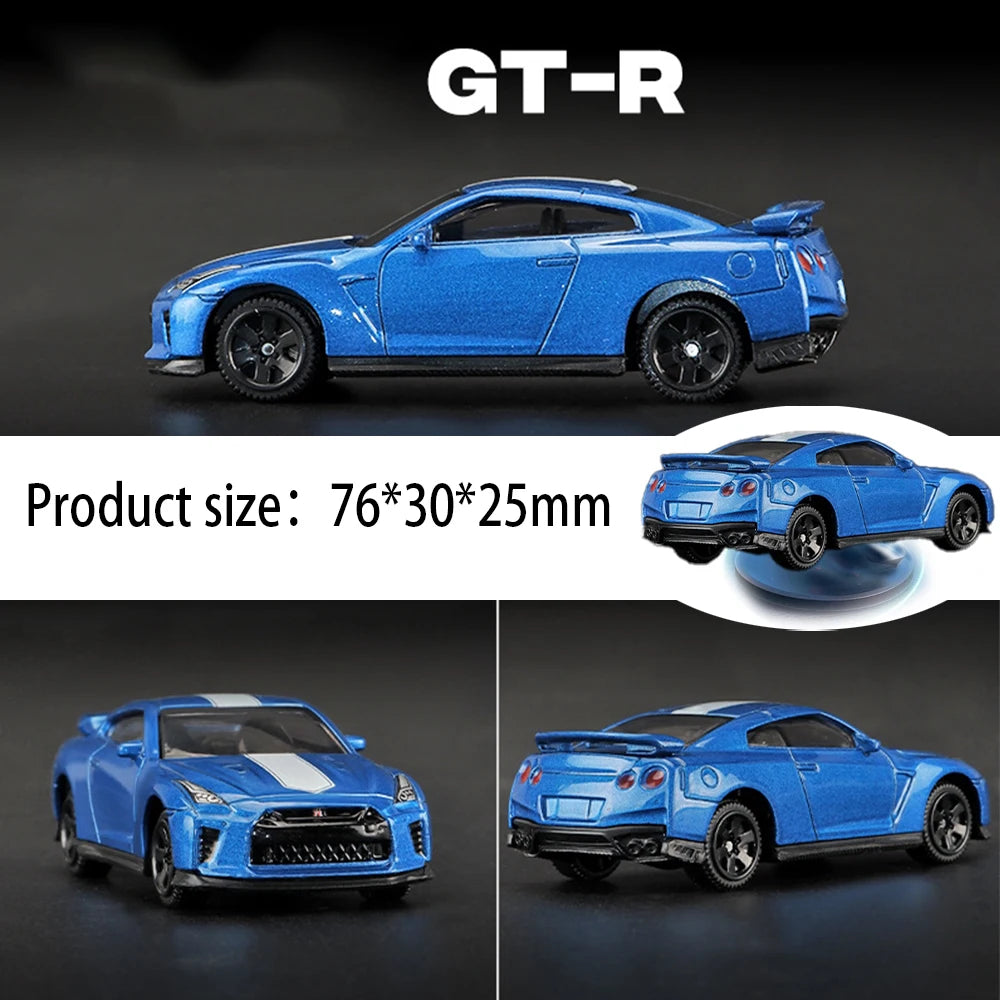 Car Drift Rotating Ornaments Auto Dashboard Turning Racing Model Deco Car individuality Center Console Decoration For GTR
