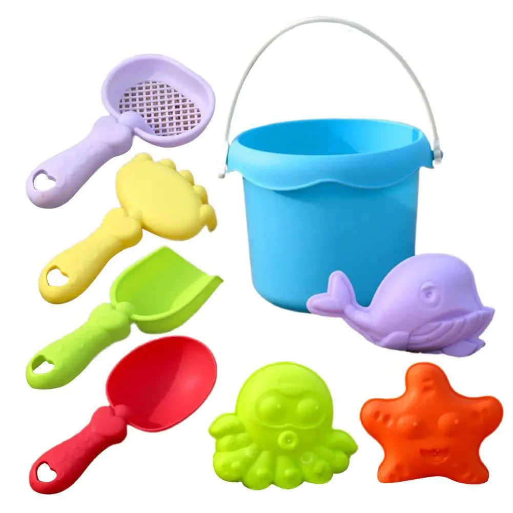 Kids Beach Toys Set Sand Play Water Outdoor Tide Pool Exploration Gardening Tools  Sandbox Toys For Child