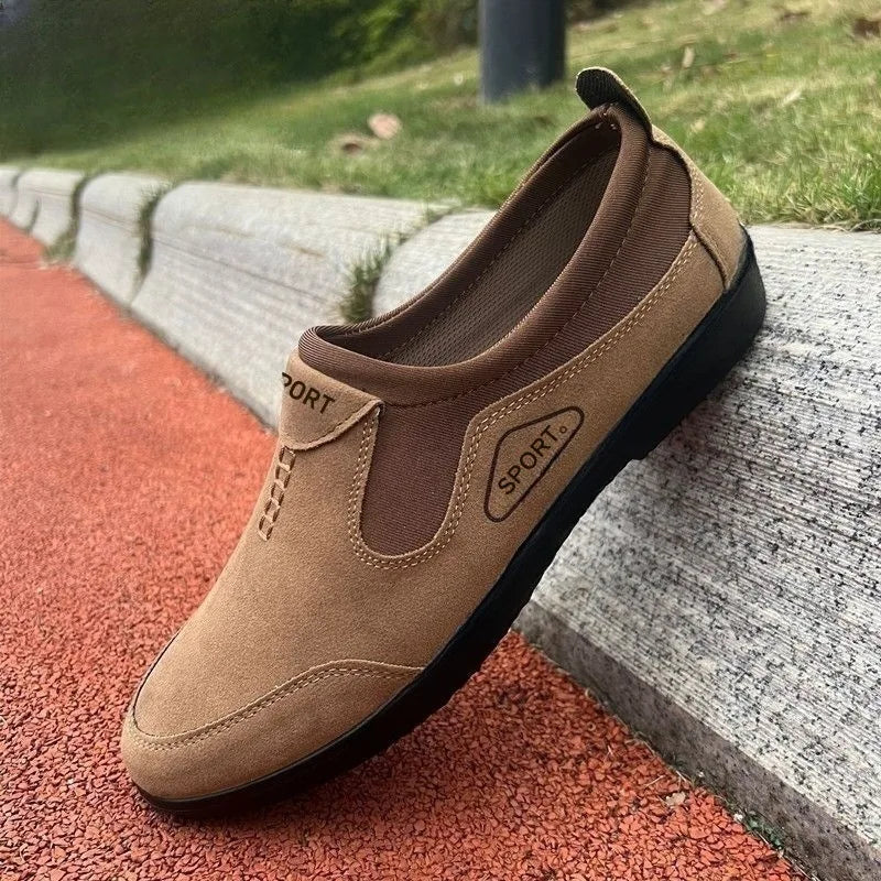 Men's sports soft-soled shoes, casual shoes, anti-slip lazy shoes, bean shoes, loafers