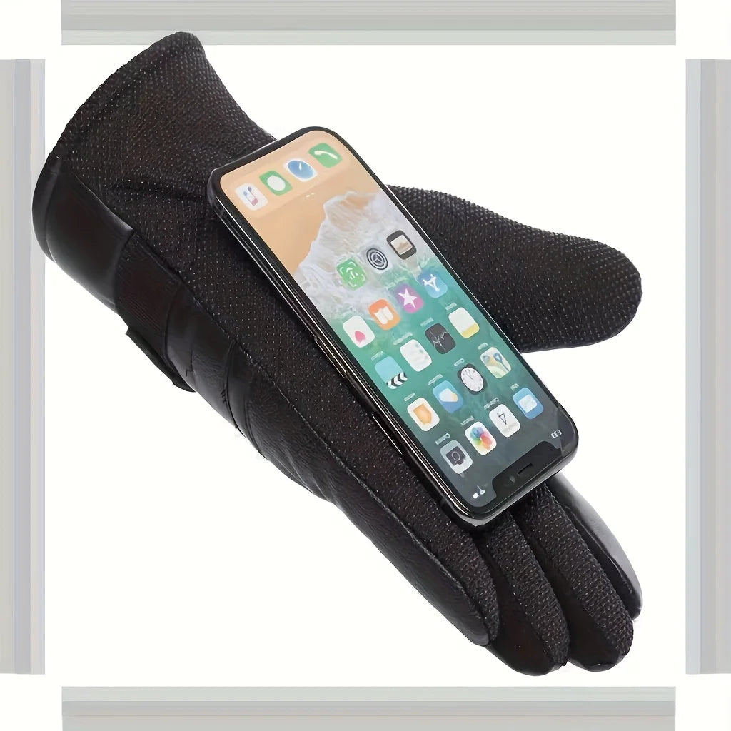 Winter Gloves for Wind and Cold Protection, Outdoor Cycling, Motorcycle Design, Halloween and Christmas, Winter Accessories