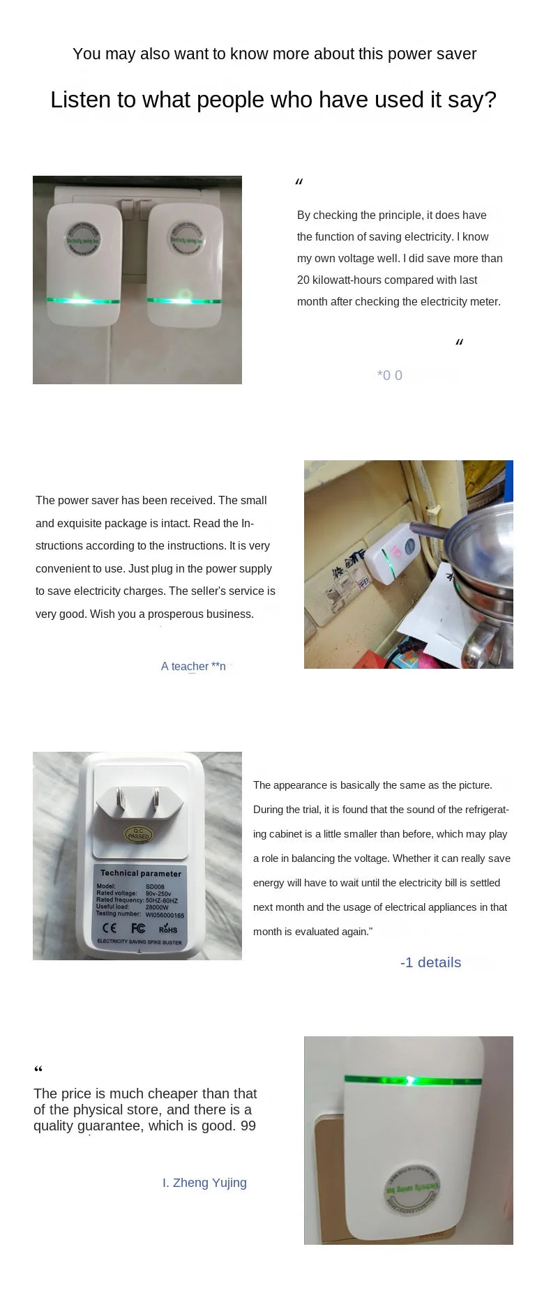 Green Energy-saving Electrical Socket Adapter Compatible with USA and Europe