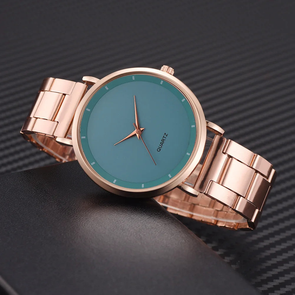 2024 New Women Watches reloj mujer Fashion Rose Gold Luxury Lady Watch For Women Business Wrist Watch Relogio Feminino Gift