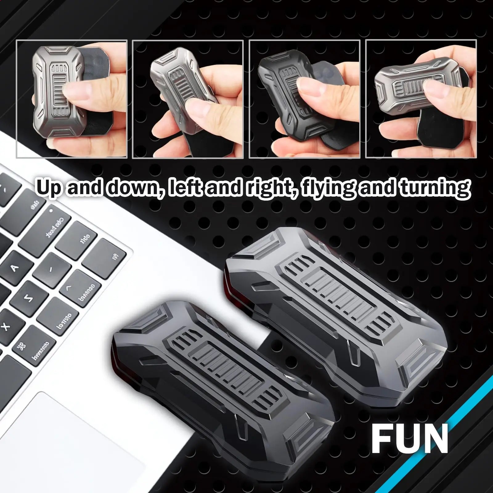 EDC Play Metal Fidgets Slider ,Magnetic Fidget  Adults Toys Anti-stress Relief Desk Gadget for Autism Children Kids Anxiety Toys